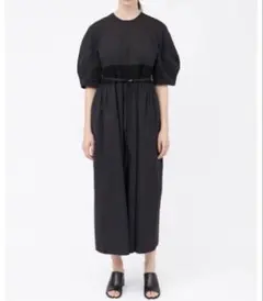 美品●CLANEクラネ●SWITCHING MESH ONE PIECE●Mのサムネイル