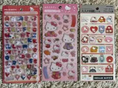 【正規品】ボンボンドロップシール 他　キティ4点セット