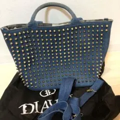 値下☆ディアベル　Lサイズ　デニム　ゴールドスタッズ　迷彩