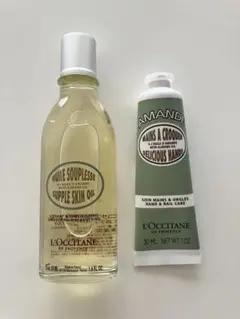 新品未使用 ロクシタンADサプルスキンオイル　アーモンドハンドクリーム 30mL