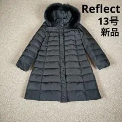 タグ付 13号 黒 Reflect ダウンコート LL XL