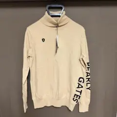 早い者勝ち！PEARLY GATES ベージュ タートルネック セーター