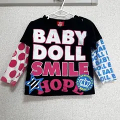 綿100% BABYDOLL トップス　長袖　80cm ベビー