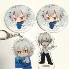 ヒプマイ碧棺左馬刻/MAD TRIGGER CREWアクキー 缶バッジ アクスタ