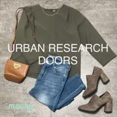 URBAN RESEARCH DOORS 長袖シャツ オリーブ