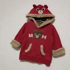 ミキハウス ぷっちー なりきりボアパーカー