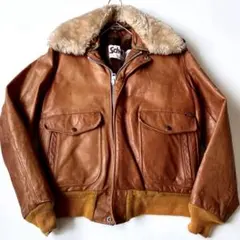 【USA製】Schott 3WAY フライトジャケット 本革 40 ボアライナー