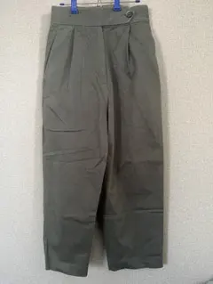 BEAMS HEART カーキ ワイドパンツ Sサイズ