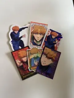 ブルーロック ステッカー 6枚セット