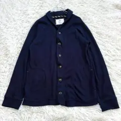 y8400 良品✨アーバンリサーチ ガウンカラーカーディガン 濃紺 ポケット