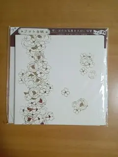 3面 フォト台紙 色紙