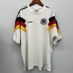 希少 90s オールドアディダス 西ドイツ代表 ユニフォーム 超希少> 90s デザント製 adidas 西ドイツ代表 ユニフォーム｜Yahoo