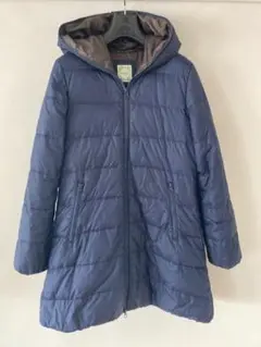 BEAMS HEART ダウンコート ネイビー PERTEX CLASSIC