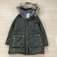 10.9 ZARA ザラ TRF モッズコート カーキ L ロングコート