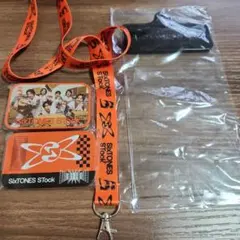 SixTONES SToCK ネックストラップ パスケース付 - メルカリ
