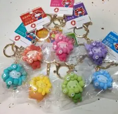 サンリオ ミャクミャクなりきり立体マスコット 推しカラーキーホルダー 全7種