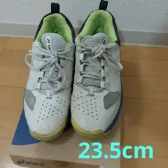 YONEX テニスシューズ 206 ホワイト/ブルー/イエロー 23.5cm