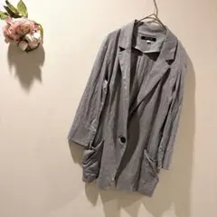 美品✨MICHEL KLEINテーラードジャケット グレー 38/Mのサムネイル