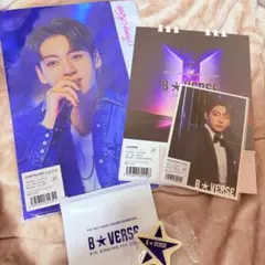 【5点SET】B★VERSE JUNGKOOK クリアファイル＆ポスカ&特典②