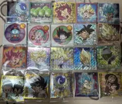 ドラゴンボール 超戦士シールウエハース超 超絶感謝の十周年 セミコンプ20枚