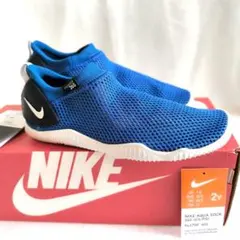 【新品】NIKE アクアソック360 ブルー 21cm 水陸両用 人気モデル