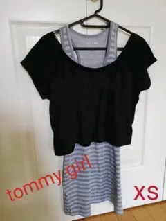 tommy  girl タンクトップとトップス2点セット