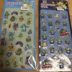 ディズニー　ぷくぷくシール