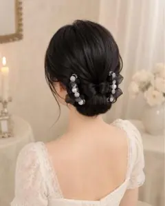 あお上品　韓国高級品　可愛いヘアクリップ1個売り