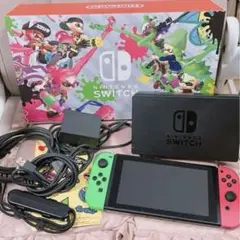 Nintendo switch 本体 スプラ2エディション 任天堂
