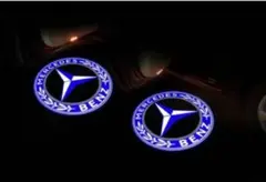 【お値下げ】Mercedes-Benz Gクラス ロゴカーテシランプ左右セットのサムネイル