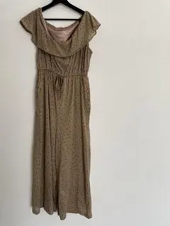 BEAMS HEART ドット柄オールインワン