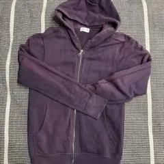 JOHN ELLIOTT パープル フルジップパーカー 2 M相当