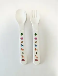 MIKI HOUSE 子ども用スプーン・フォークセット