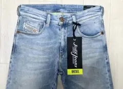 新品タグ付き DIESEL ディーゼル ジョグデニム スウェットパンツ W28