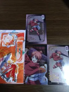 銀魂　クリアシートコレクション　吉原大炎上　アクリルフィギュア&チャーム　神楽