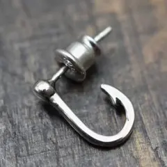 Silver925 フィッシュフック 釣針 ピアス Fish Hook