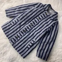 キッズ コート 110 ジャケット 防寒 ボーダー ラグマート RAGMART