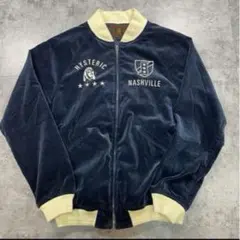 ぴよHYSTERIC GLAMOUR ブルゾン ジップアップベロア スカル STYLING | HYSTERIC GLAMOUR ONLINE STORE ヒステリックグラマー