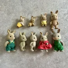 シルバニアファミリー 人形まとめ うさぎ