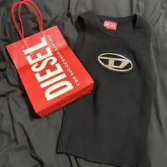DIESEL ブラック タンクトップ