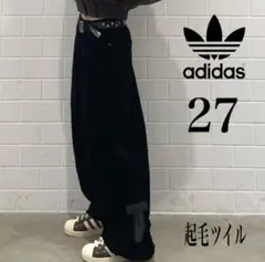 新品XL⭐️adidasアディブレイク ベロアトラックパンツ ブラック 重盛
