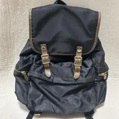 【MACKINTOSH PHILOSOPHY】リュック　黒　ナイロン✖️レザーのサムネイル