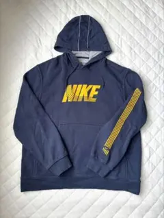90s 00s　NIKE　ナイキ　パーカー　ネイビー　GYM