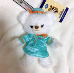 ディズニーストア ユニベアシティ パフィ ぬいぐるみバッジ ぬいば デイジー