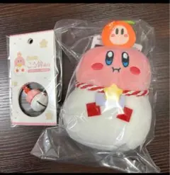 郵便局限定 星のカービィおもちマスコット＋ころ鈴セット