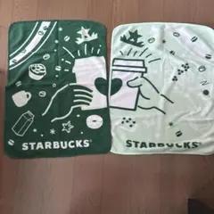 スターバックス　ブランケット2枚セット