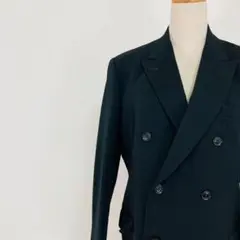 【美品】三越東京 オーダー仕立て ダブルブレストジャケット クラシック 構築美のサムネイル