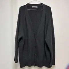 AMERICAN HOLIC ダークグレー カーディガン Lサイズ
