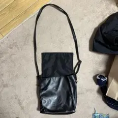 ブラック ショルダーバッグ サコッシュ