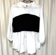 レディース　シャツ　トップス　春服　カジュアル　チュニック　入学式　卒業式